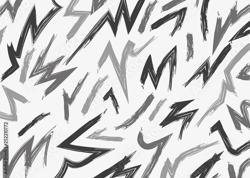 Bold Scribble abstract background. Vector illustration. Great for frame, handmade cards, invitations, wallpaper, packaging designs