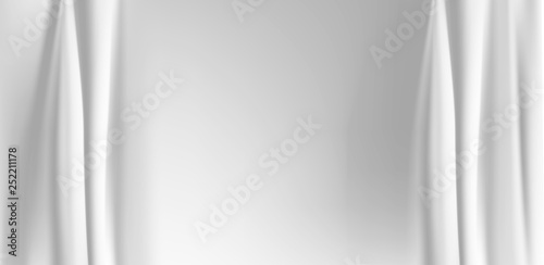 White curtains texture