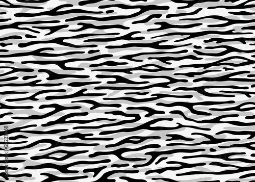 Zebra seamless pattern design, vector illustration background. wildlife fur skin design illustration.