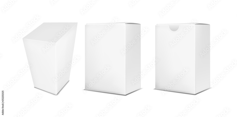 Vertical paper box