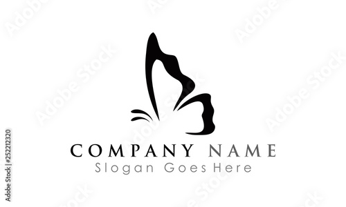 elegant butterfly vector