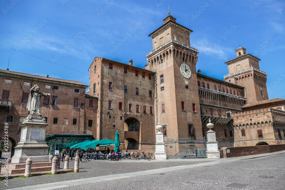 Italien Ferrara Castello Estense