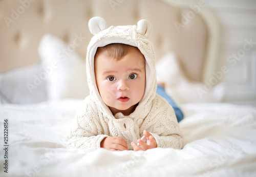 Cute baby boy photo