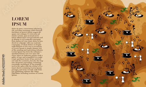 coffee fortune  teller, medium, astrolgy, mystic photo