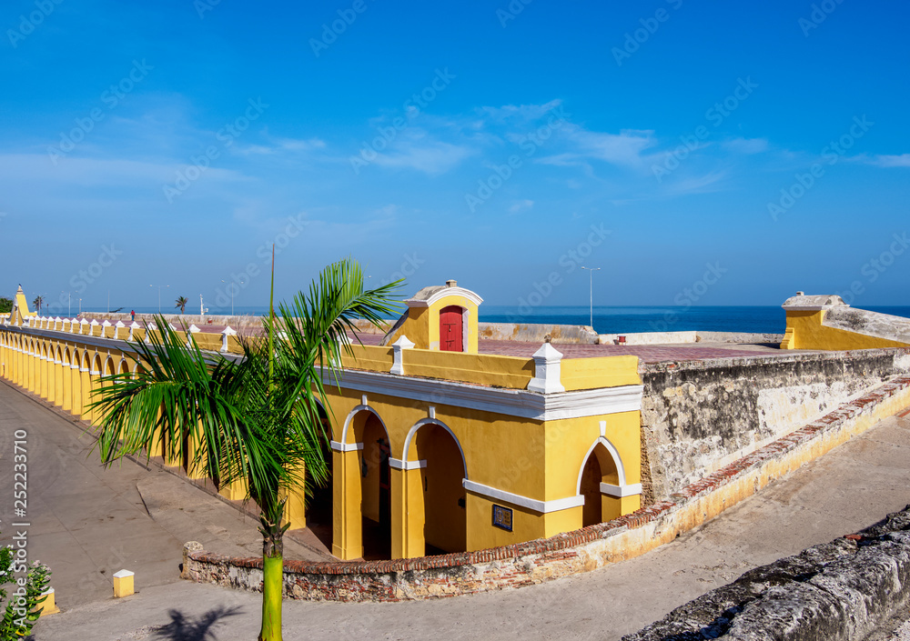 The Vaults, Old Town Walls, Plaza de las Bovedas, Cartagena, Bolivar  Department, Colombia Stock Photo | Adobe Stock