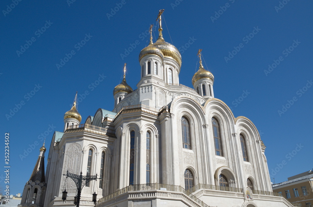 Church of new Martyrs and Confessors of Russia on the blood in Sretensky monastery, Moscow, Russia