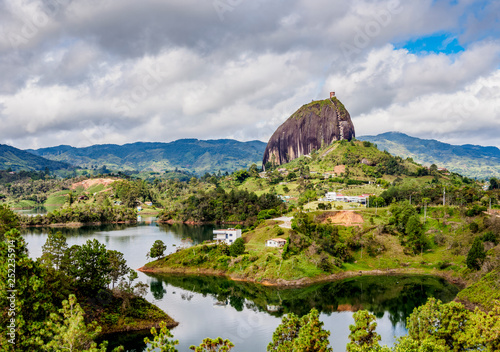 El Penon de Guatape (Rock of Guatape), Antioquia Department, Colombia photo