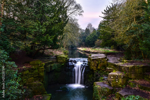 Cascading Waterfall 