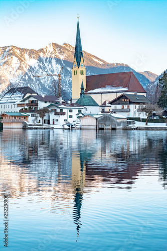 Winterlandschaft am Tegernsee