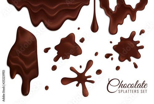 Chocolate Splatters Set