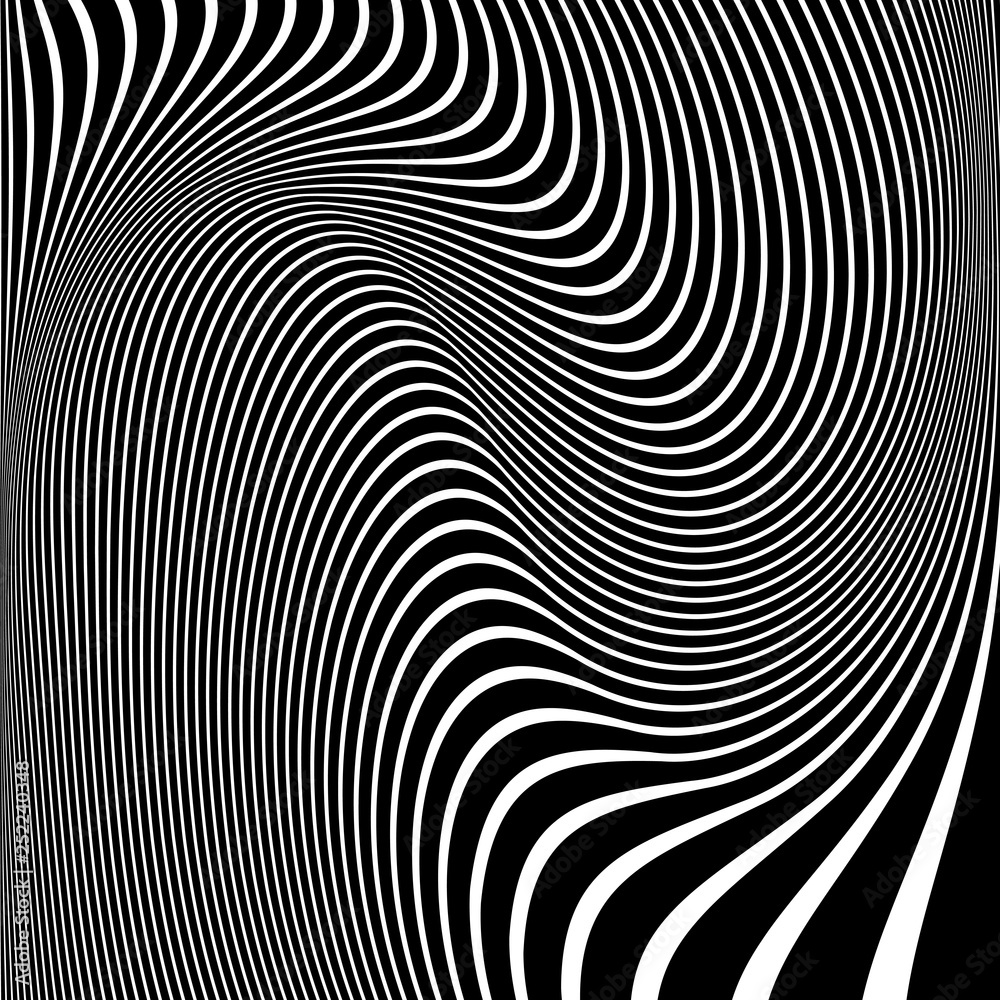 Abstract wavy lines design. Abstract wavy lines design.