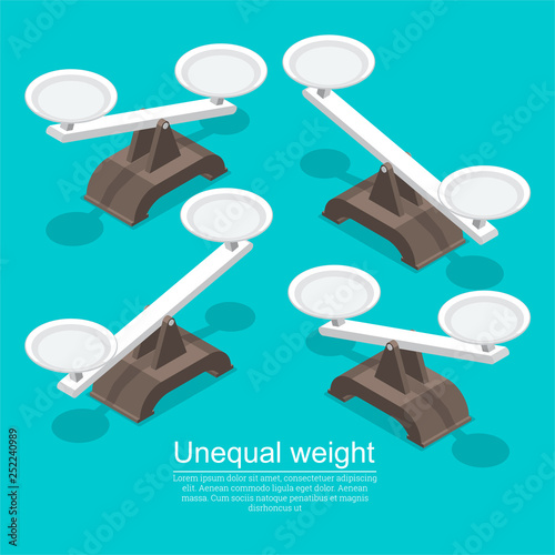 A set of weights.