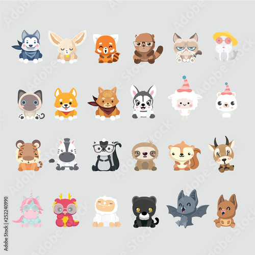 Cute animal collection.. © musicphone1