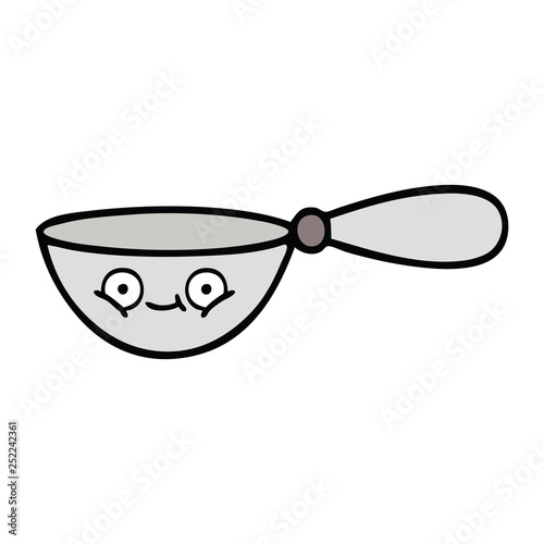 cute cartoon measuring spoon
