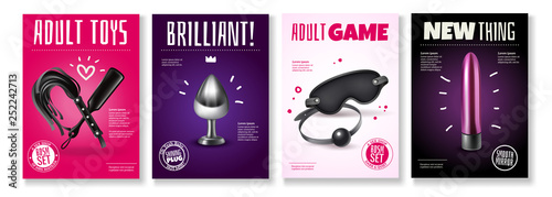Sex Toys Poster Set