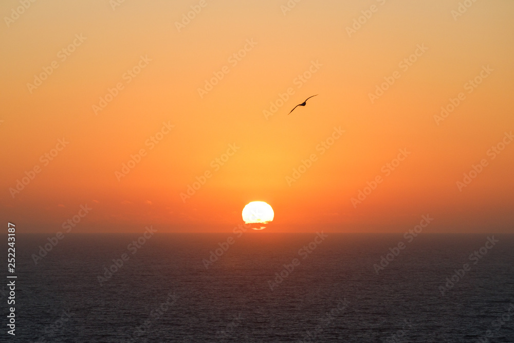 tramonto a Cabo de San Vicente - Algarve (Portogallo)