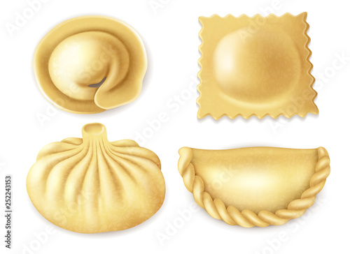 Dishes From Meat And Dough