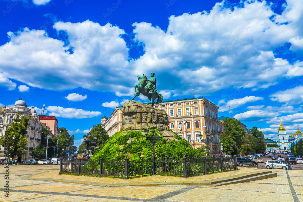 Fototapeta premium Kiev Sofiyivska Square 05