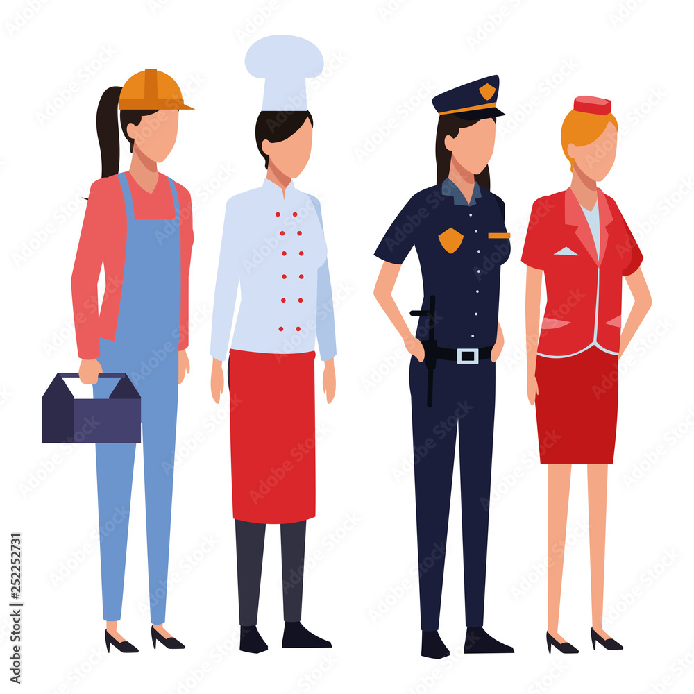 Plakat Jobs and professions avatar