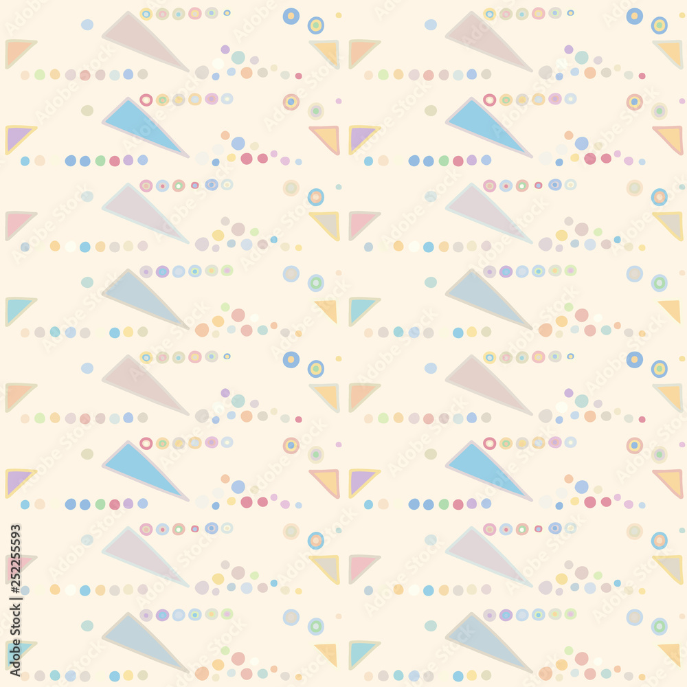 Seamless vector pattern. geometrical background with hand drawn decorative tribal elements. Print with ethnic, folk, traditional motifs. Graphic geometric illustration for wrapping, wallpaper, fabric Seamless vector pattern. geometrical background with hand drawn decorative tribal elements. Print with ethnic, folk, traditional motifs. Graphic geometric illustration for wrapping, wallpaper, fabric