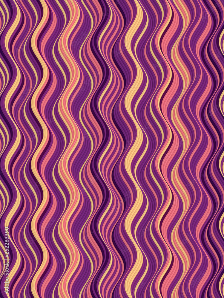 Colored Wavy Background. Dynamic Effect. Design Template. Modern Pattern. 3d rendering Colored Wavy Background. Dynamic Effect. Design Template. Modern Pattern. 3d rendering