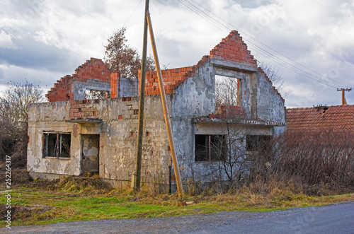 Donje Kusonje, an abandoned village in Virovitica-Podravina County, Slavonia, eastern Croatia photo