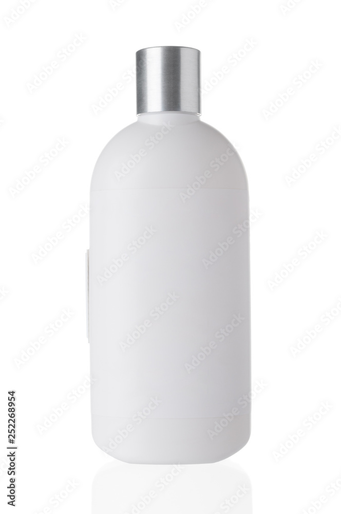 Cosmetic bottle isolated on white background Cosmetic bottle isolated on white background