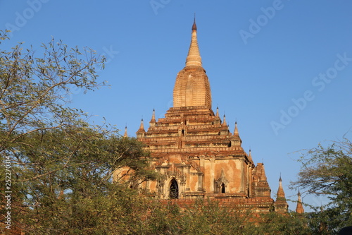 Temples in Bagan plain