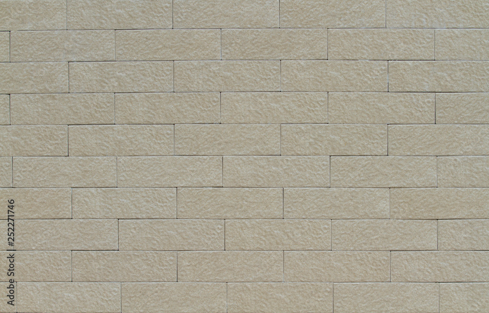 Fototapeta premium Gray tiled wall texture or background