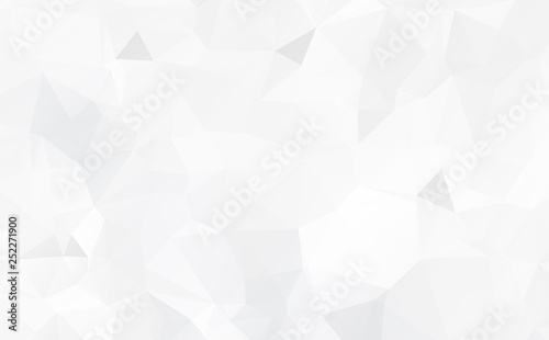 White Polygonal Mosaic Background. geometric pattern, triangles background. Creative Business Design Templates. Vector illustration.