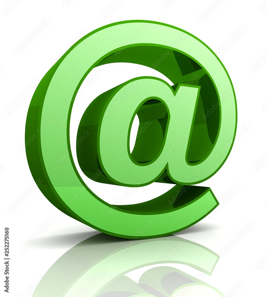 e mail sign 3d illustration isolated e mail sign 3d illustration isolated