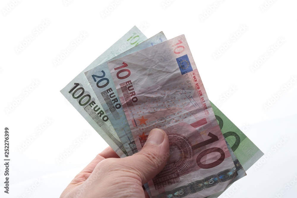 American Dollar and Euro Banknotes American Dollar and Euro Banknotes