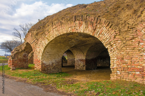 Fototapeta Naklejka Na Ścianę i Meble -  The 18th century Crown Fortress, also known as the Catacombs, in Osijek in Osijek-Baranja County, Slavonia, east Croatia