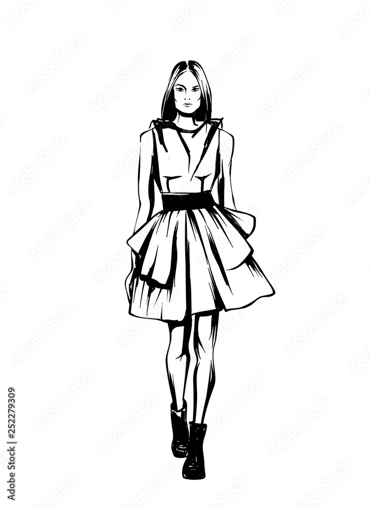 Stylish appearance. Clothes and accessories. Vector illustration for a postcard or a poster. Fashion and style, vintage and retro. Stylish appearance. Clothes and accessories. Vector illustration for a postcard or a poster. Fashion and style, vintage and retro.