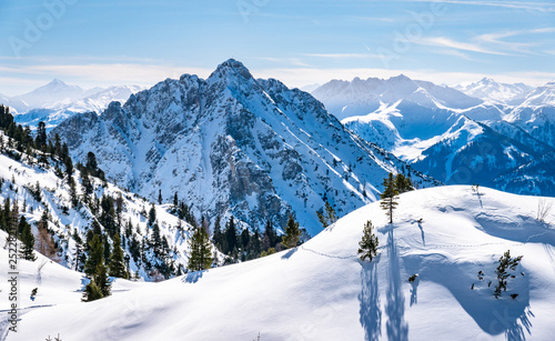 landscape near pertisau - austria photo