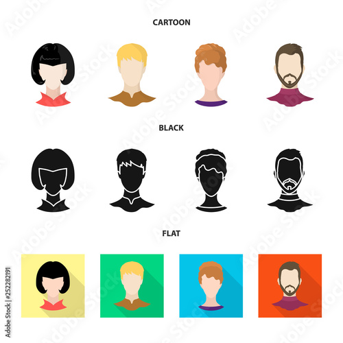 Vector illustration of professional and photo icon. Collection of professional and profile vector icon for stock.