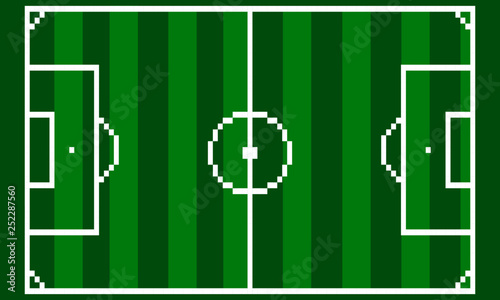 footbal Soccer Pixel Art © dany_caliz