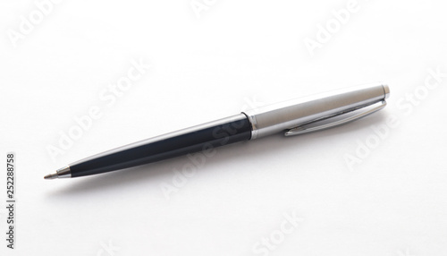 ballpoint pen on a white background