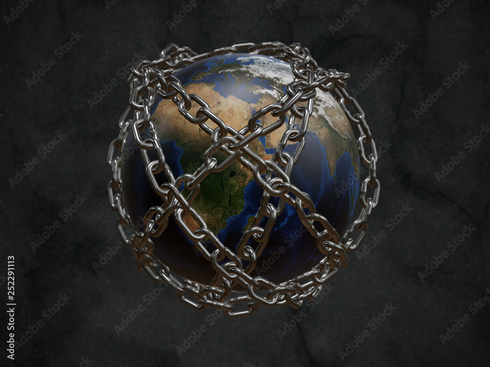 Prison Earth Stock Illustration Adobe Stock