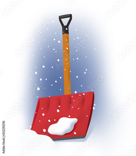 snow shovel