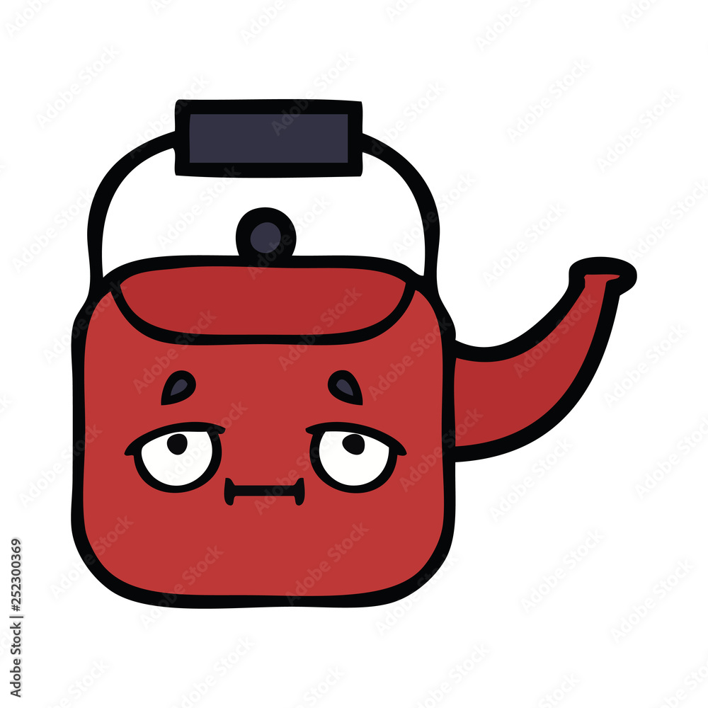 cute cartoon kettle cute cartoon kettle