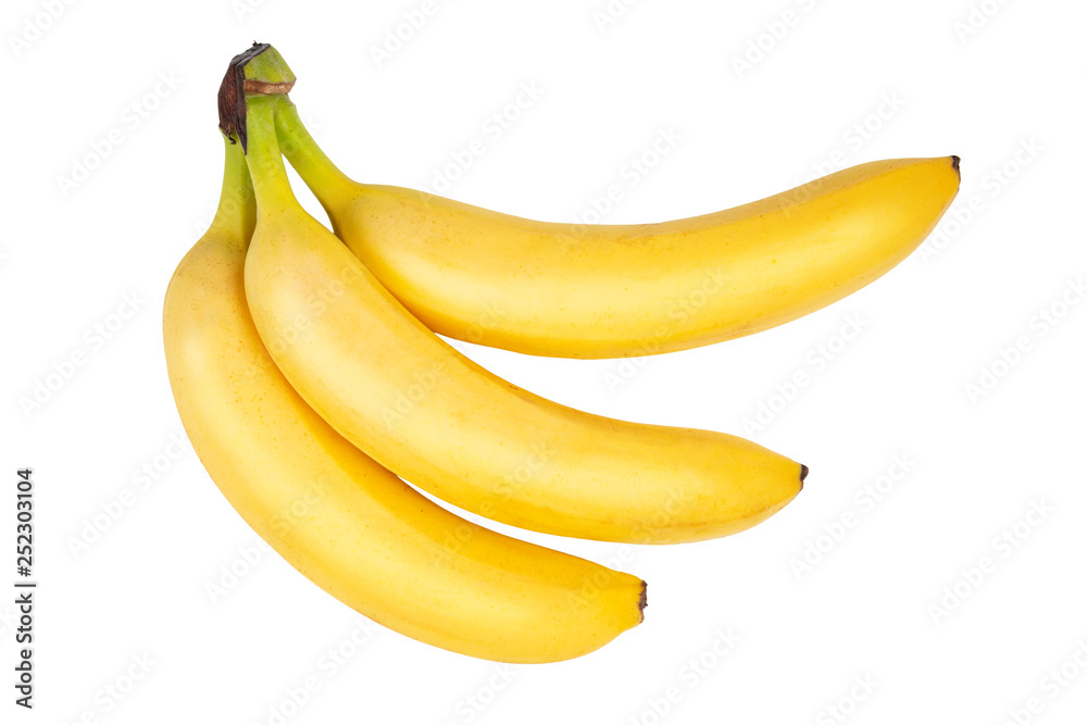 Three ripe bananas Three ripe bananas