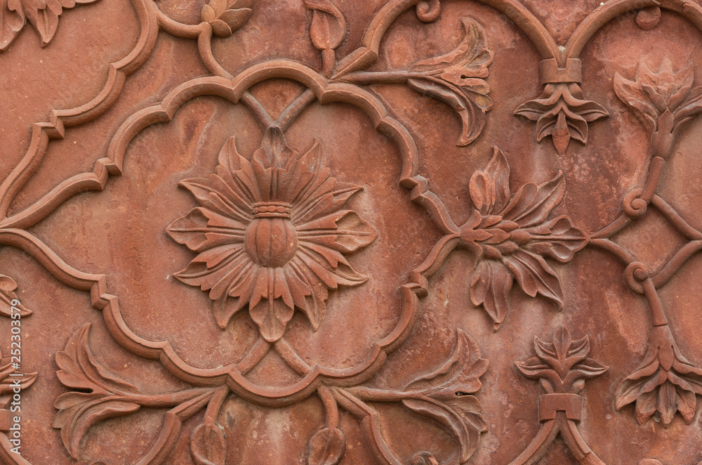 antiquities abstract pattern in the red stone antiquities abstract pattern in the red stone