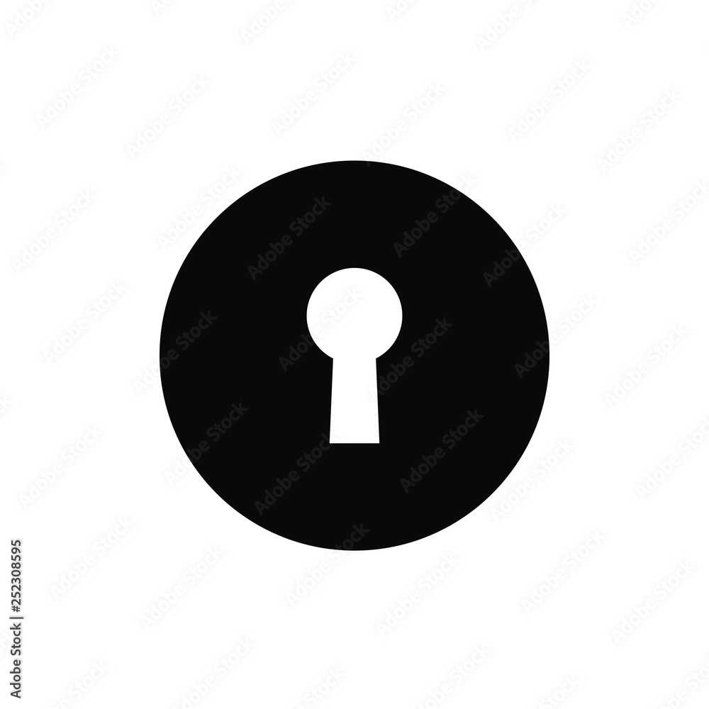 key hole icon key hole icon