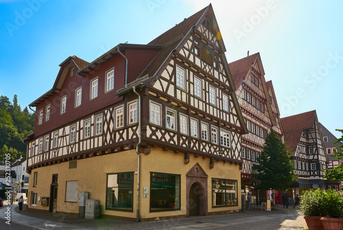 The medieval village of Calw, Baden-Wurtemberg, Germany