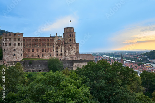 View of Heidelberg Palace, Germany