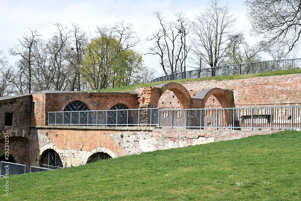 Bricklaying Bastion (Bastion Ceglarski) - old fortyfication of Wroclaw city.
