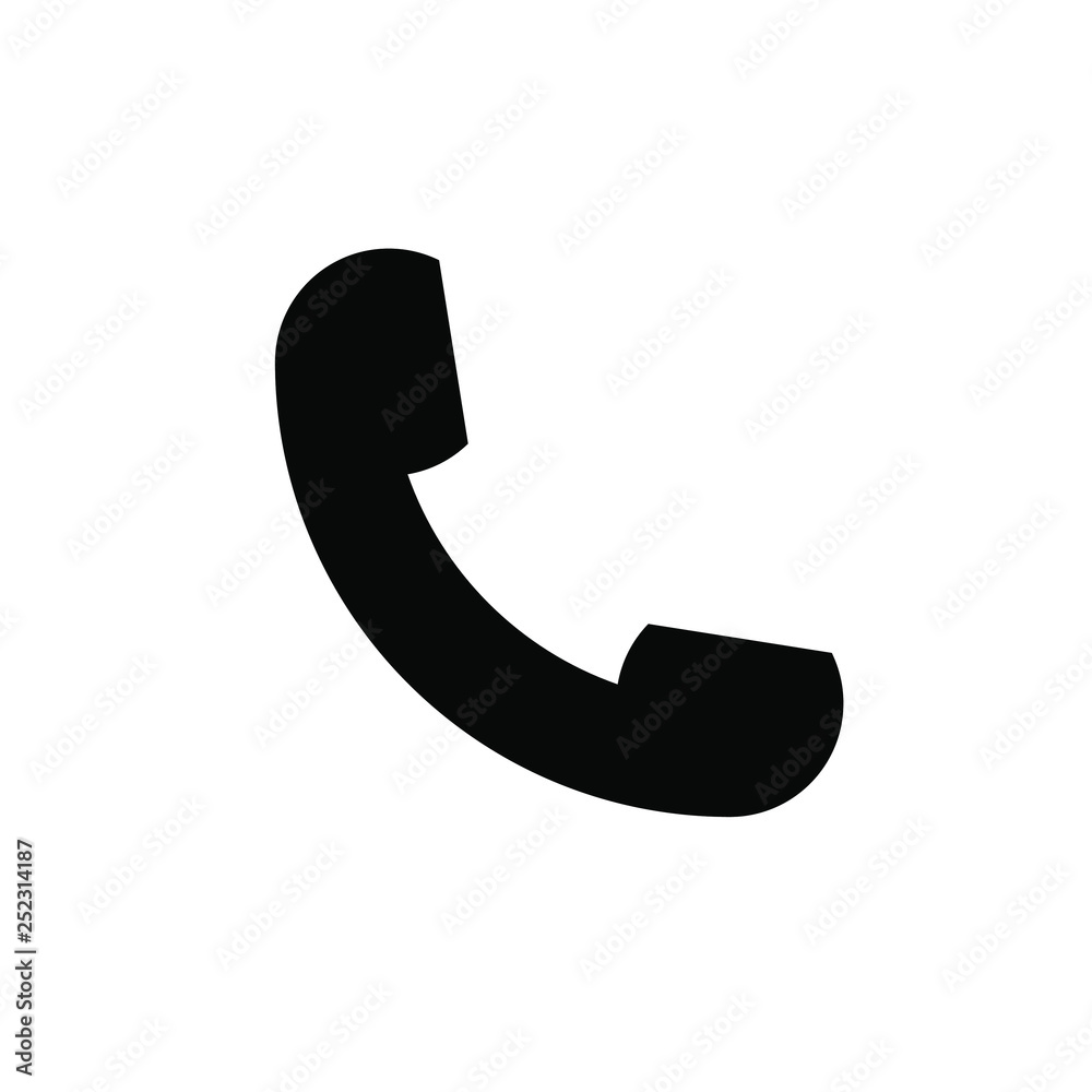 phone icon, phone symbol. vector.