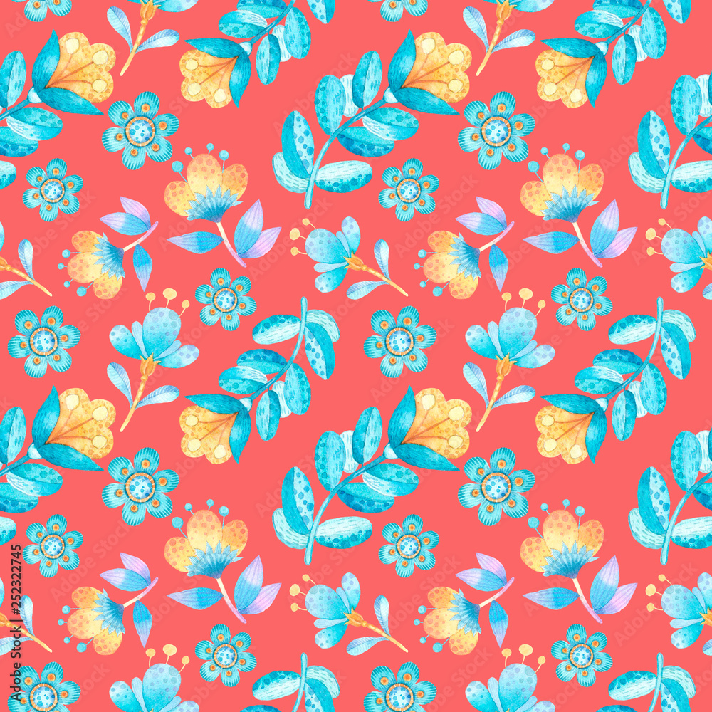 spring flowers pattern 6