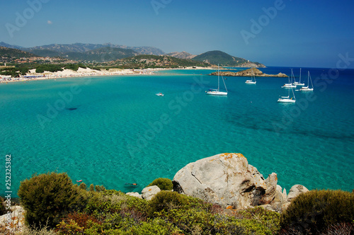 Costa del Sud in Sardegna, Porto Campana, Isola di Su Giudeu e Chia